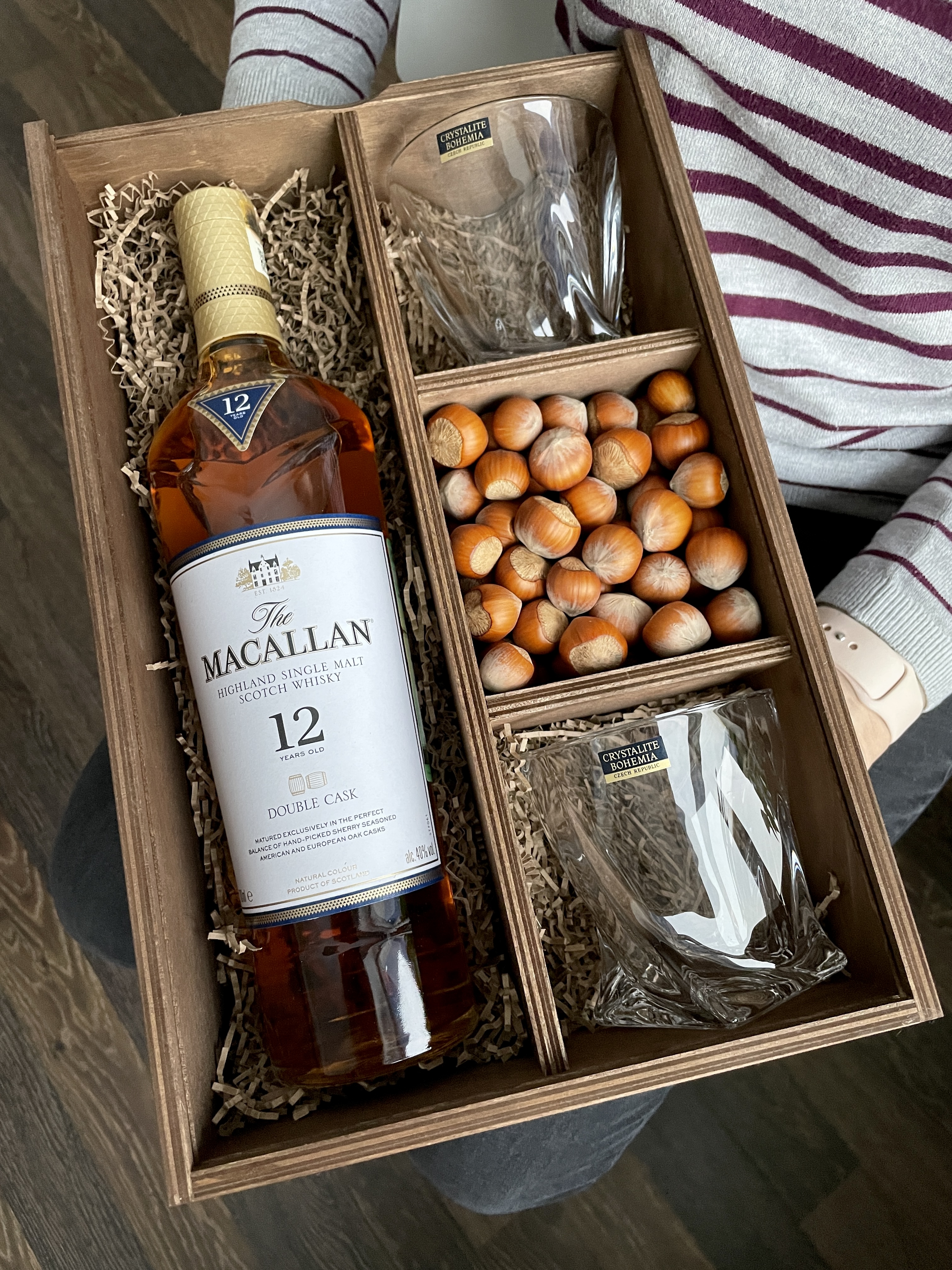 Подарочный набор "Эгоист" с бокалами под виски