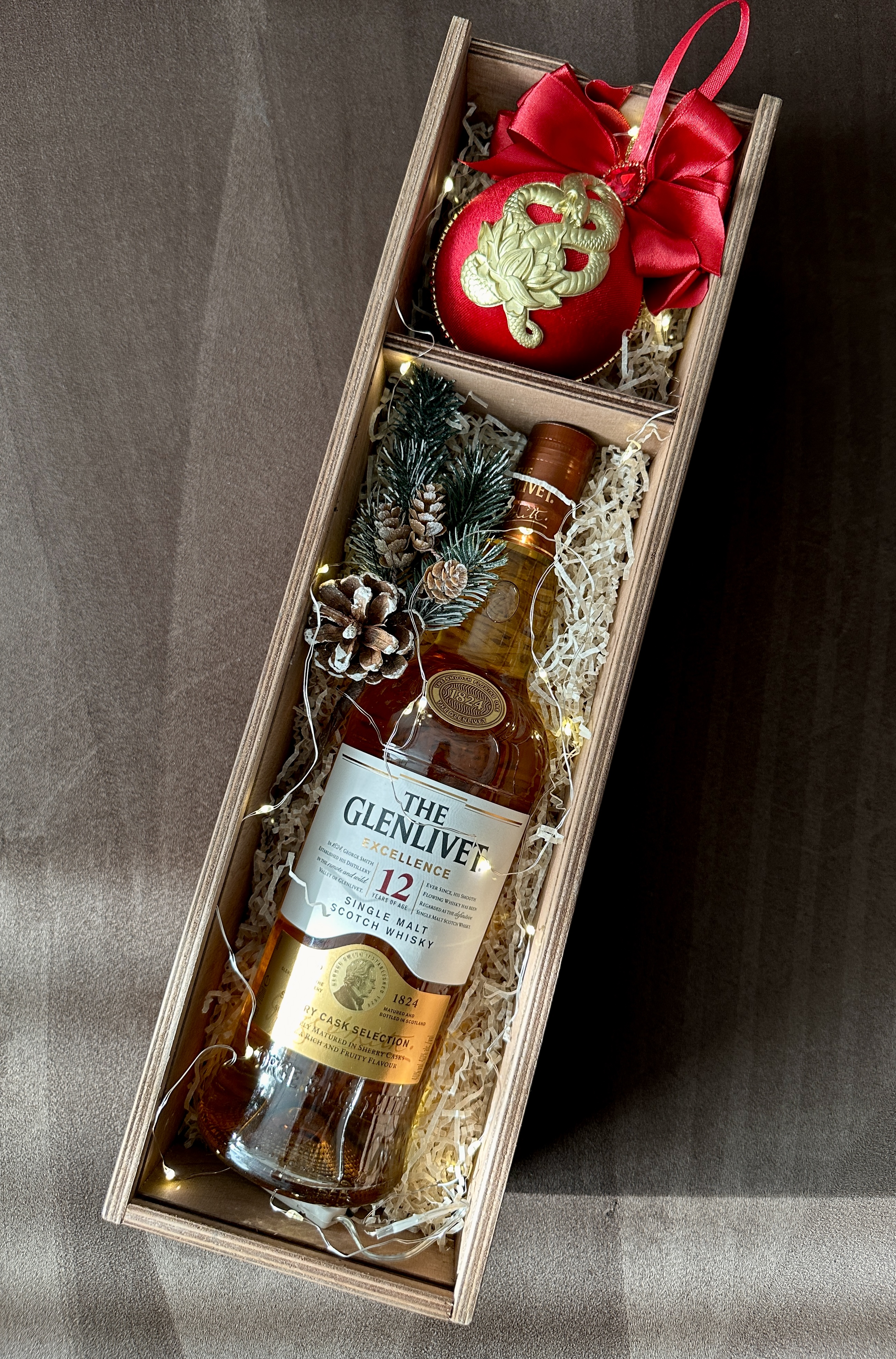 Подарочный набор "Зимний купаж" с символом 2025 года