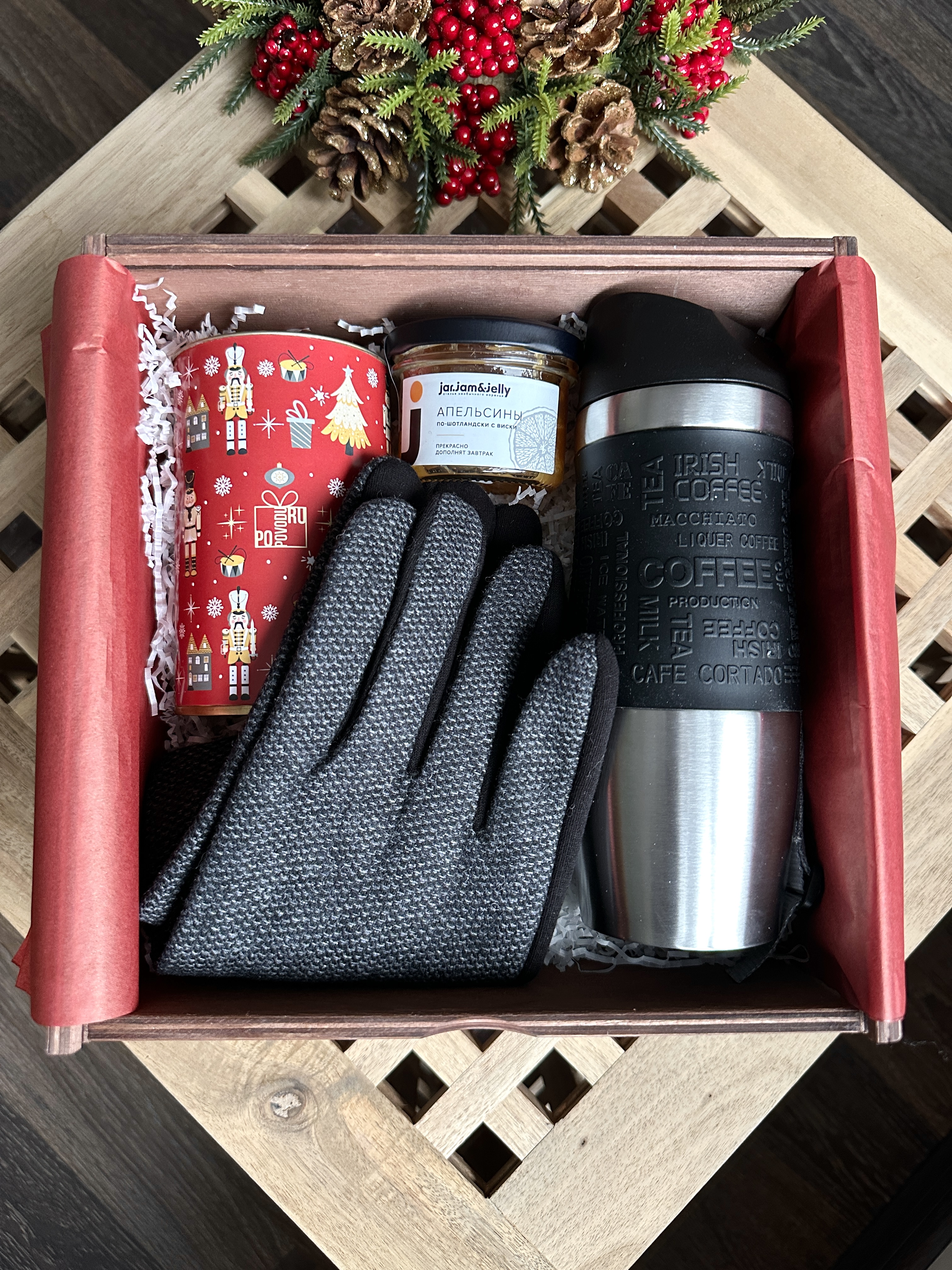 Подарочный набор мужской "Новогодний дуэт"