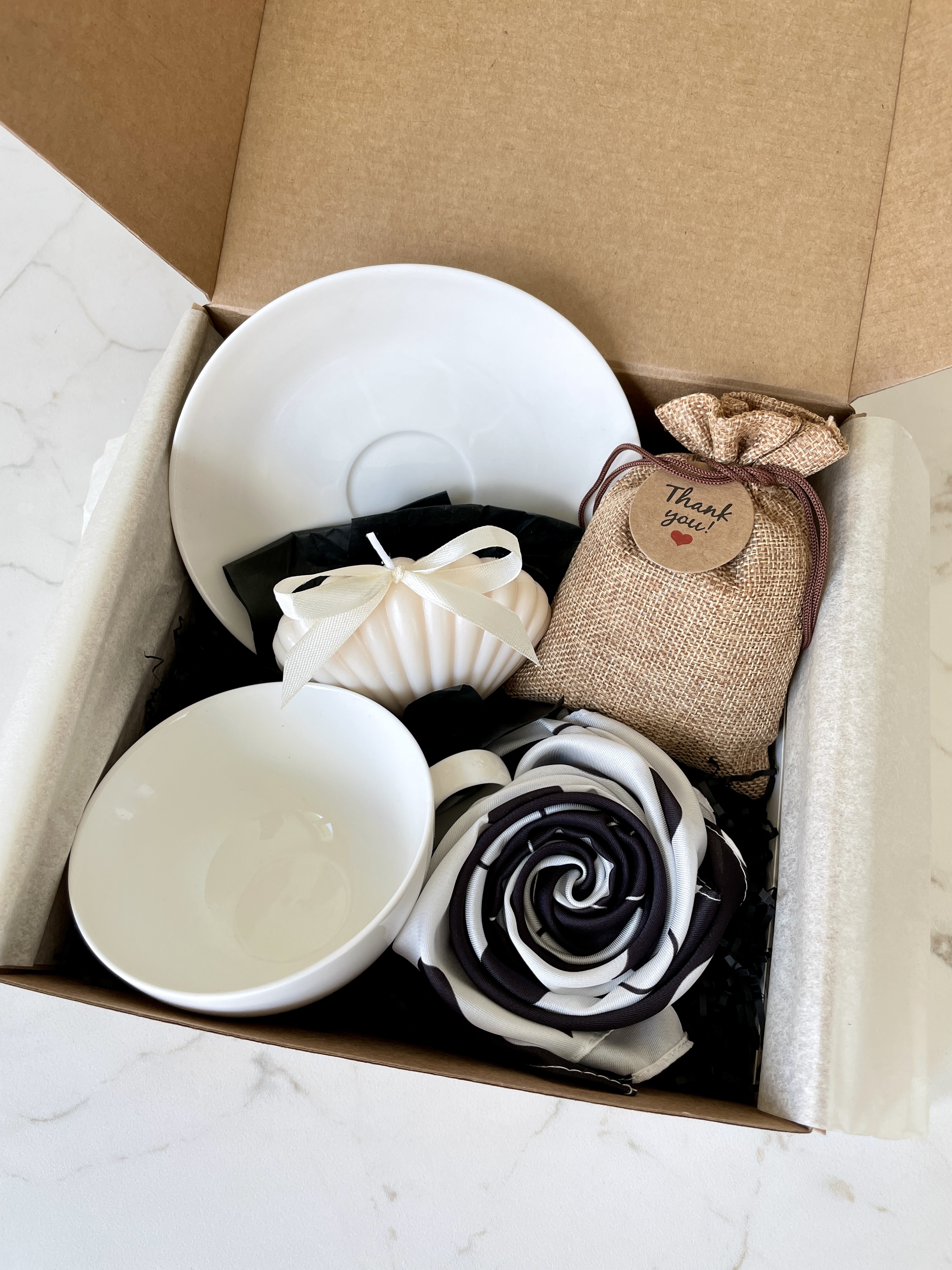 Подарочный набор "Чёрное и белое"